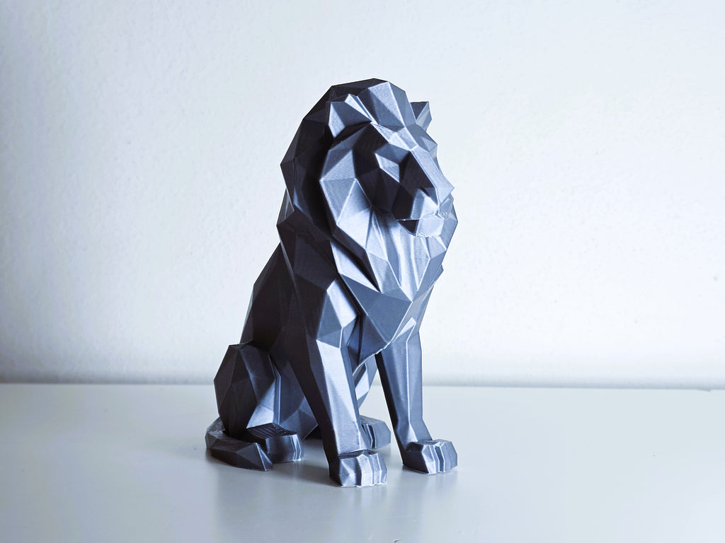 Löwe facettiert Figur