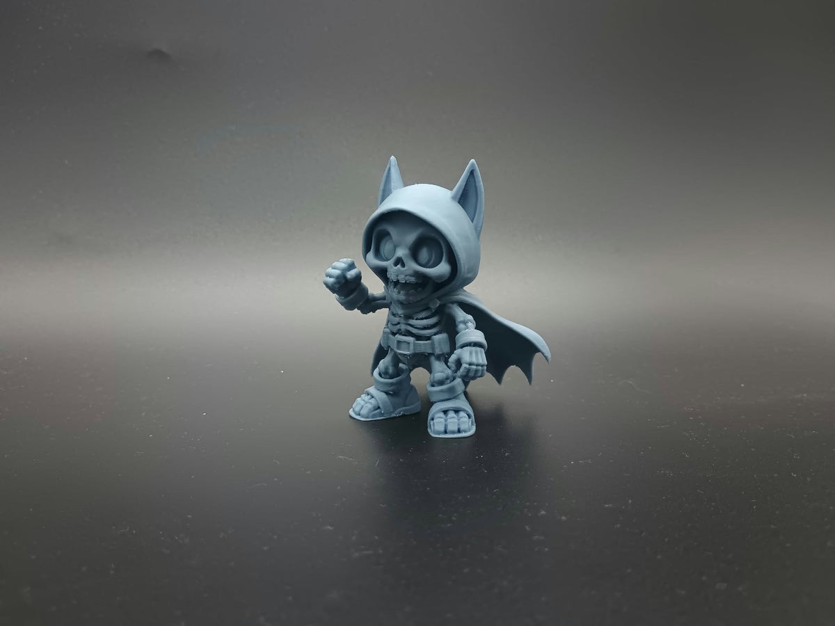 Fledermäuse und Knochen Halloween Untoter Heldenfigur