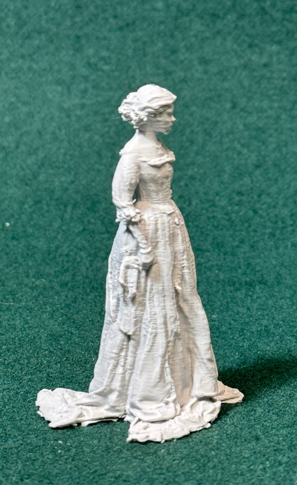 1880er 7 Frauen der Mittelklasse Personen 0029 Figur Deko Statue Fantasy