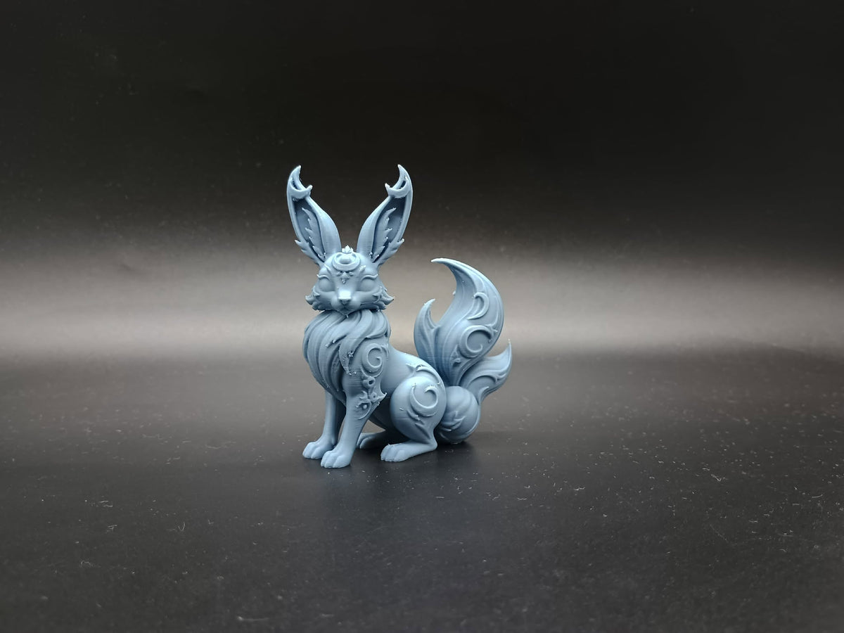 Mondgeist-Kaninchen des Reiches der Silbernen Nacht Figur Deko