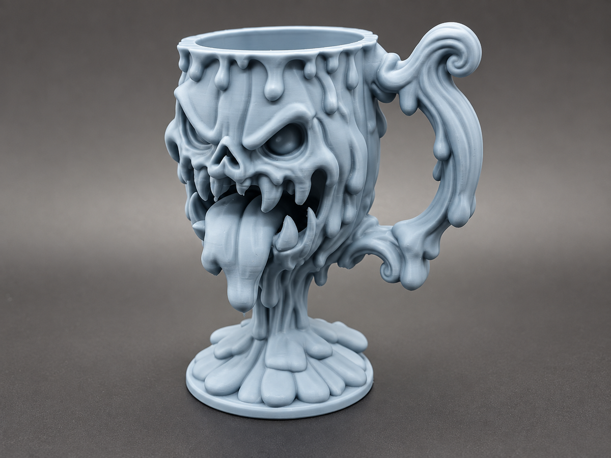 Der Kelch der beißt Gruseliges Halloween Figur Deko