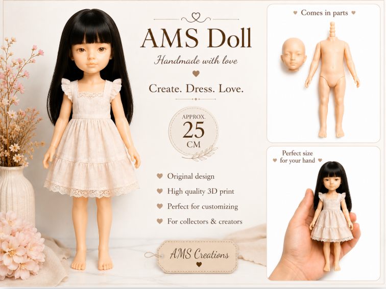 Doll Anpassbare Puppe Figur Deko Statue Skulptur Dekoration Geschenk