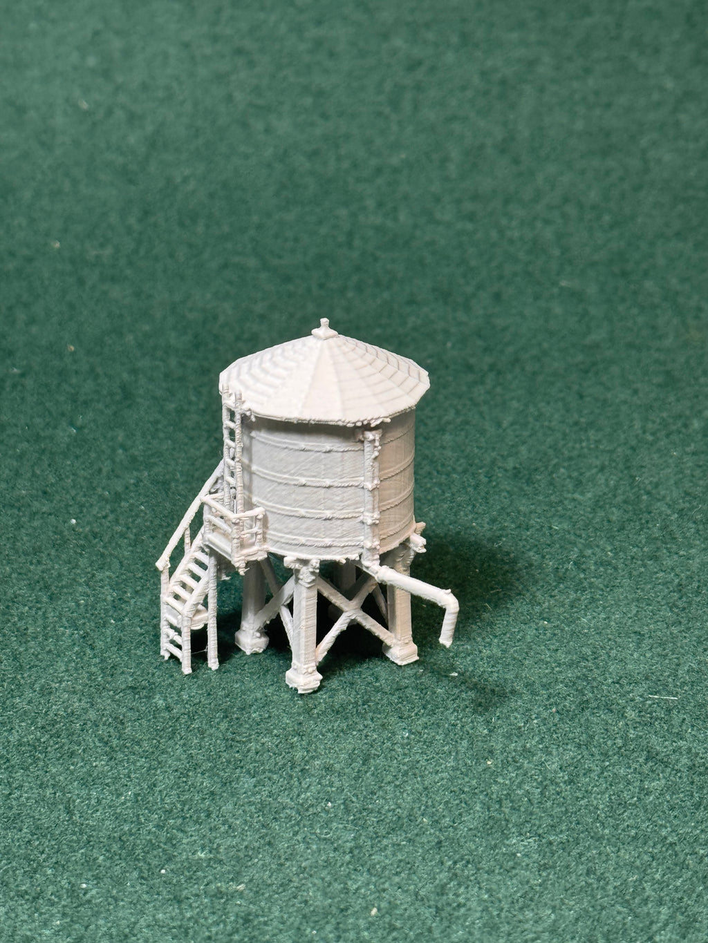 HO & N Struktur Wasserturm Modelleisenbahn H0 Spur N Puppenhaus Miniatur