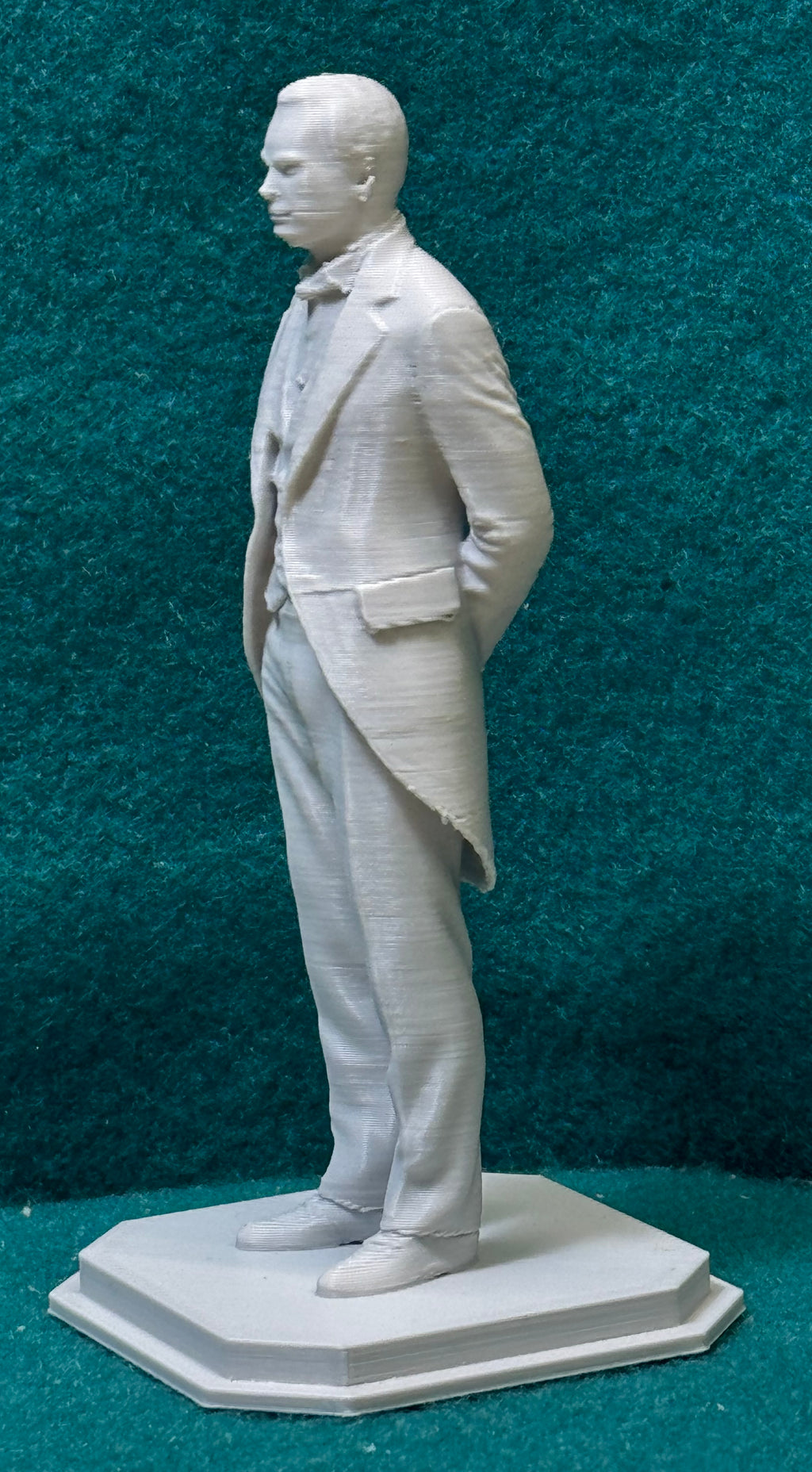 Nachbars Butler Thomas Whitlock Figur Deko Statue Puppenhaus Miniatur