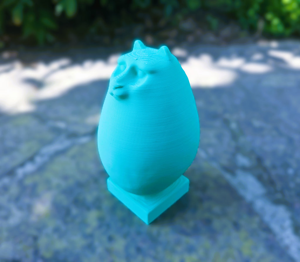 Katze Kugel füllig