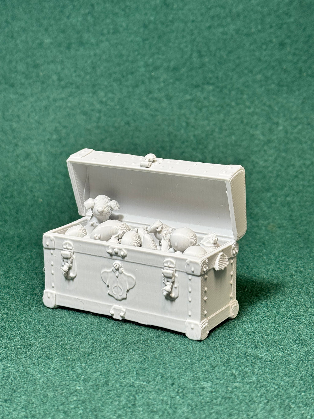 Puppenhaus Mini kiste aus der Viktorianischen Ära 1 Miniatur 1:12 Diorama