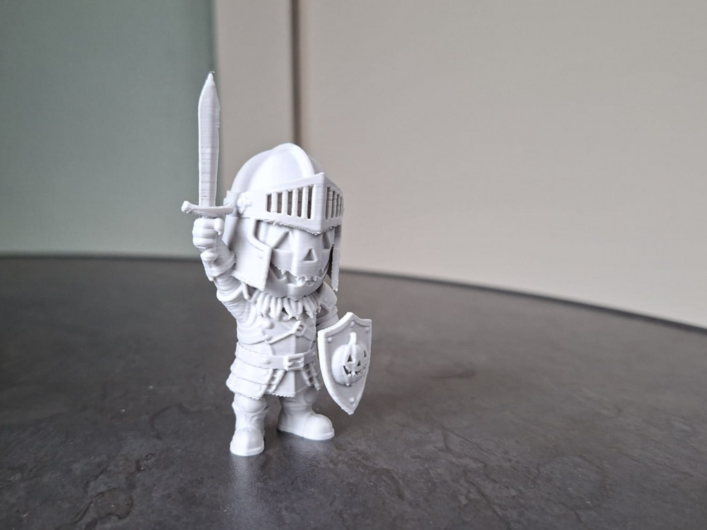 Der Kürbisritter Figur Deko Statue Halloween Grusel Gothic Horror Fantasy
