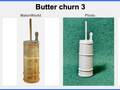 Puppenhaus Mini Viktorianisches Butterfass 3 Miniatur 1:12 Puppenstube