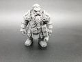 Steampunk Fantasy Zwergen-Ingenieur Figur Deko