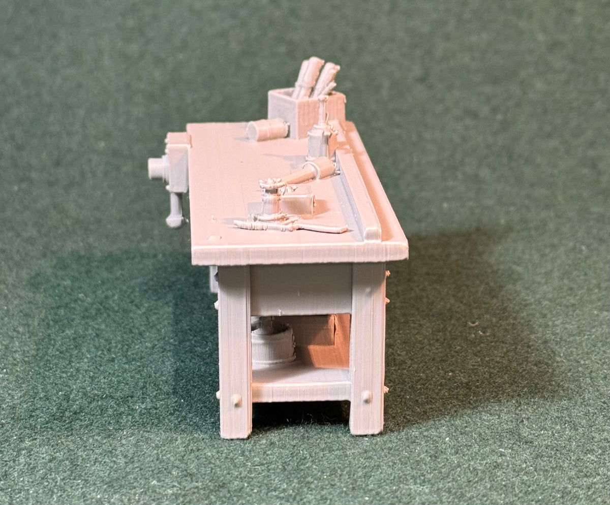 Werkstatt aus der Viktorianischen Ära Figur Deko Statue Puppenhaus Diorama