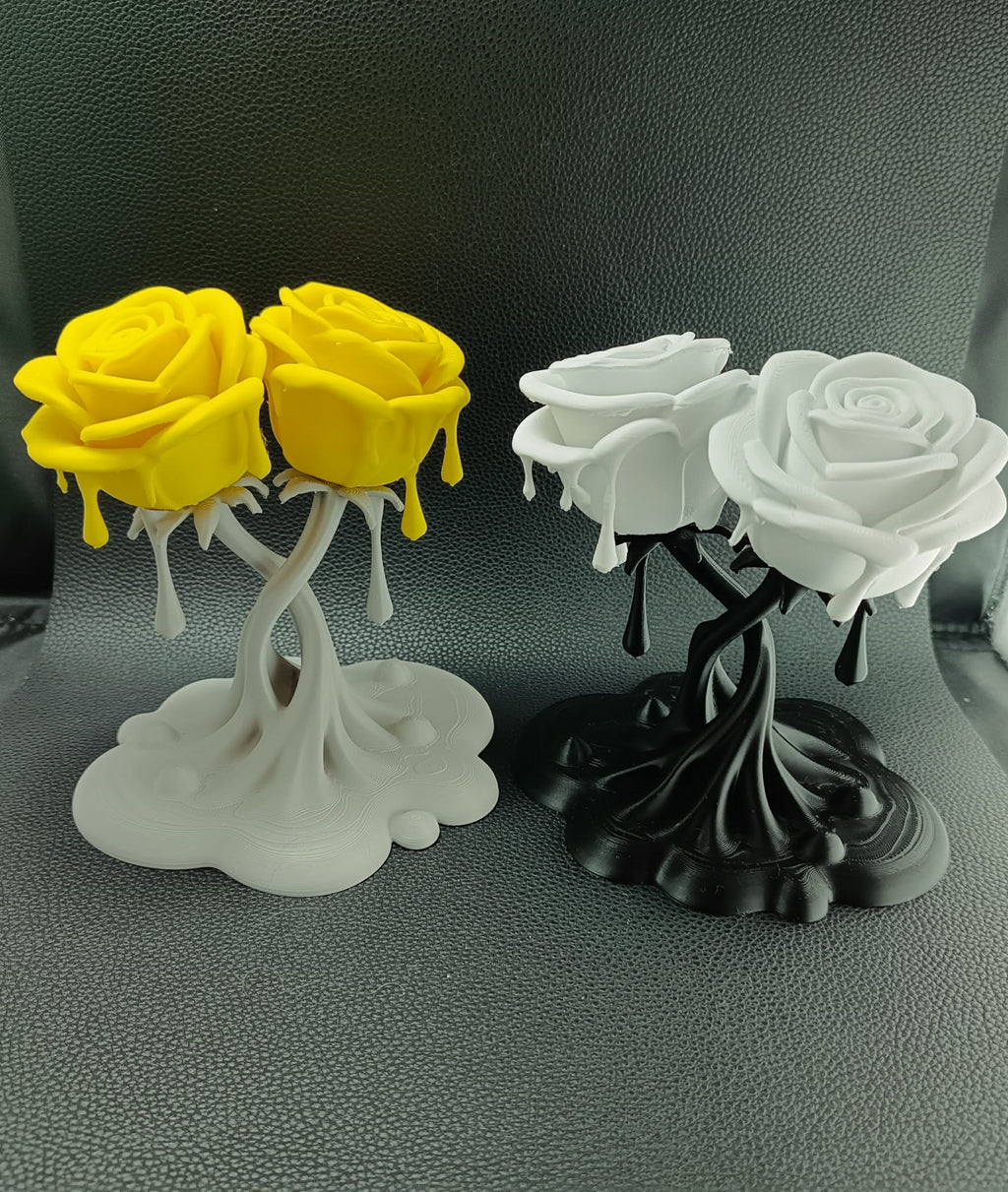 Schmelzende Liebesrose Valentinstag Figur Deko