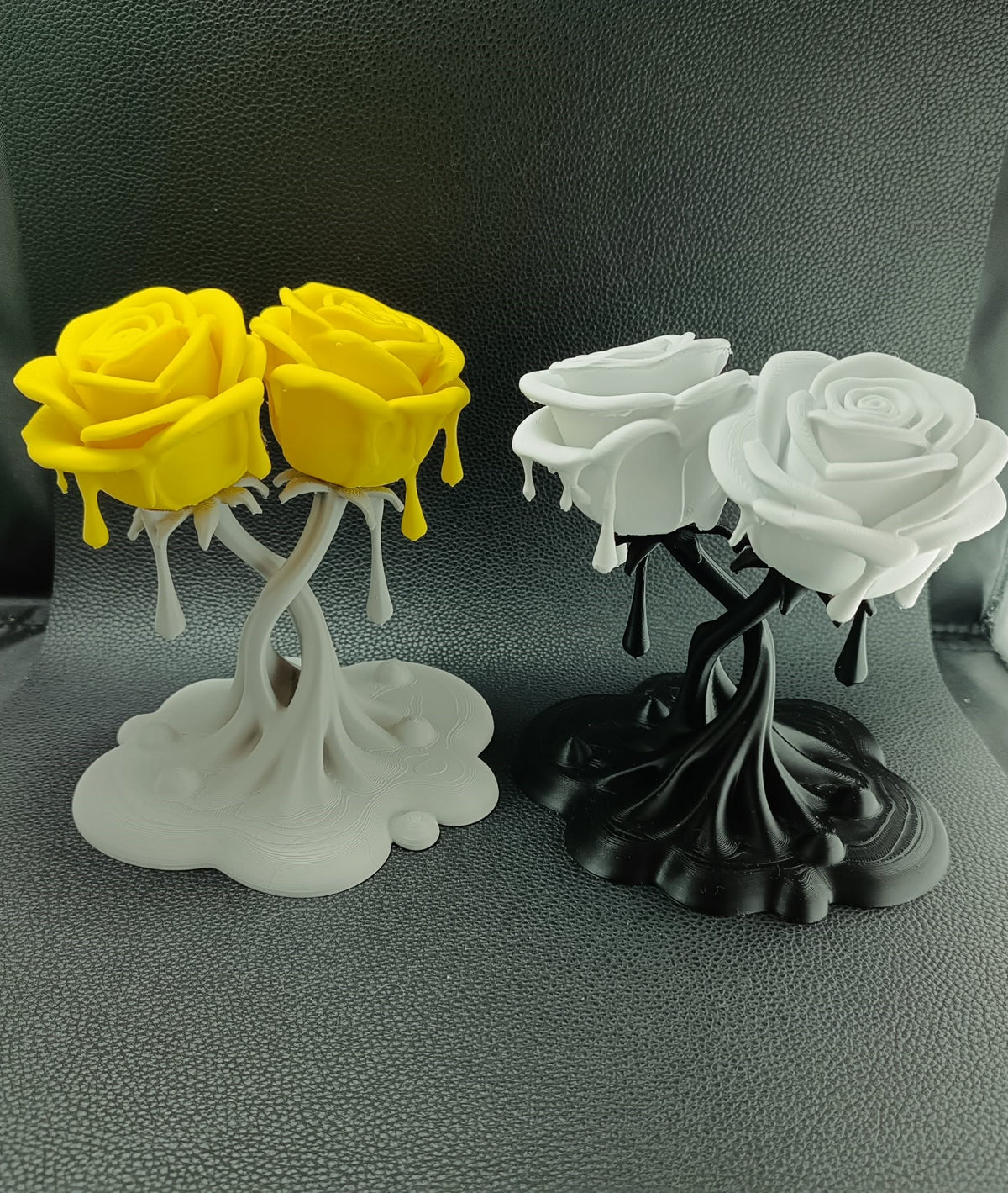 Schmelzende Liebesrose Valentinstag Figur Deko