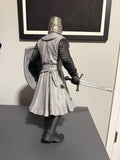 Statue Kreuzritter mittelalterlich 50 cm
