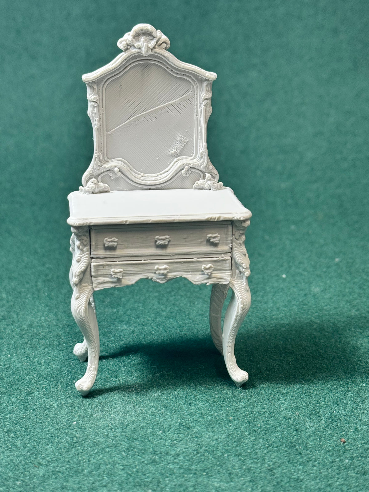 Harcourt Cabriole Van 1:12 Puppenhaus Miniatur Puppenstube Diorama Vintage