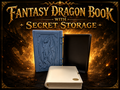 Fantasy-Dekor Drachenbuch mit Geheimfach