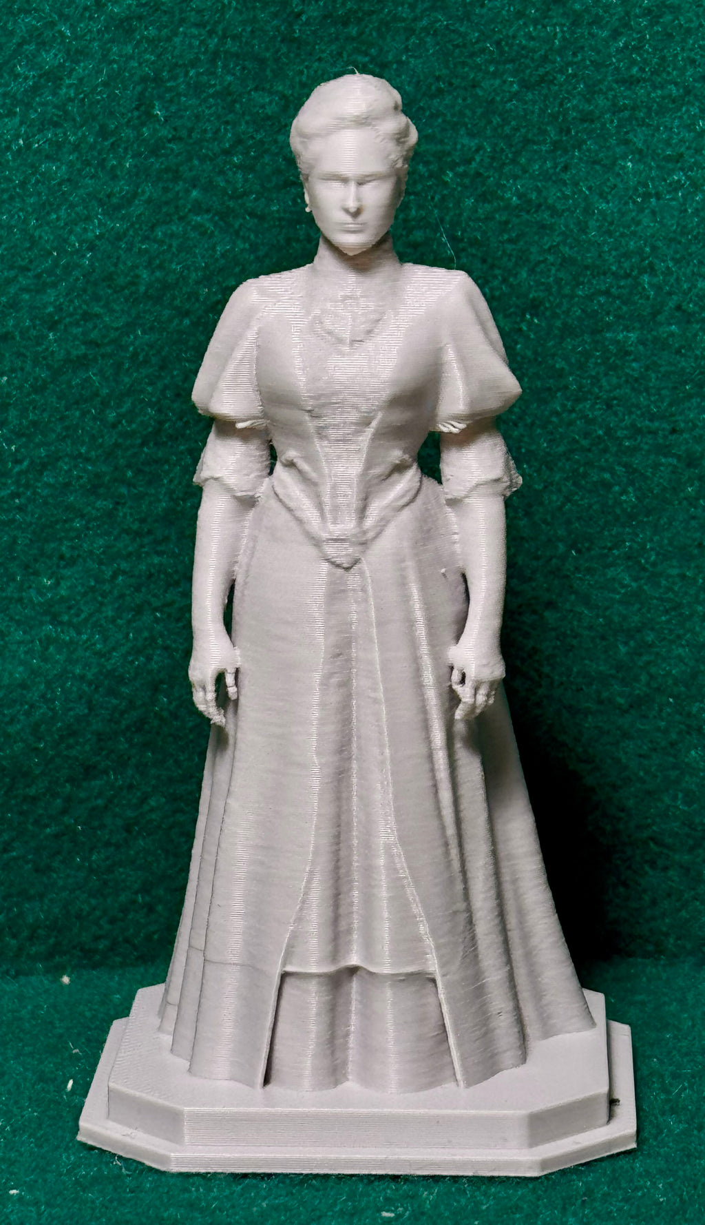 Nachbar Lady Beatrice Ashcombe Figur Deko Statue Puppenhaus Miniatur Vitrine