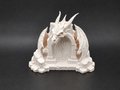 Drachengrab Dunkles Fantasy-Monument Figur Deko