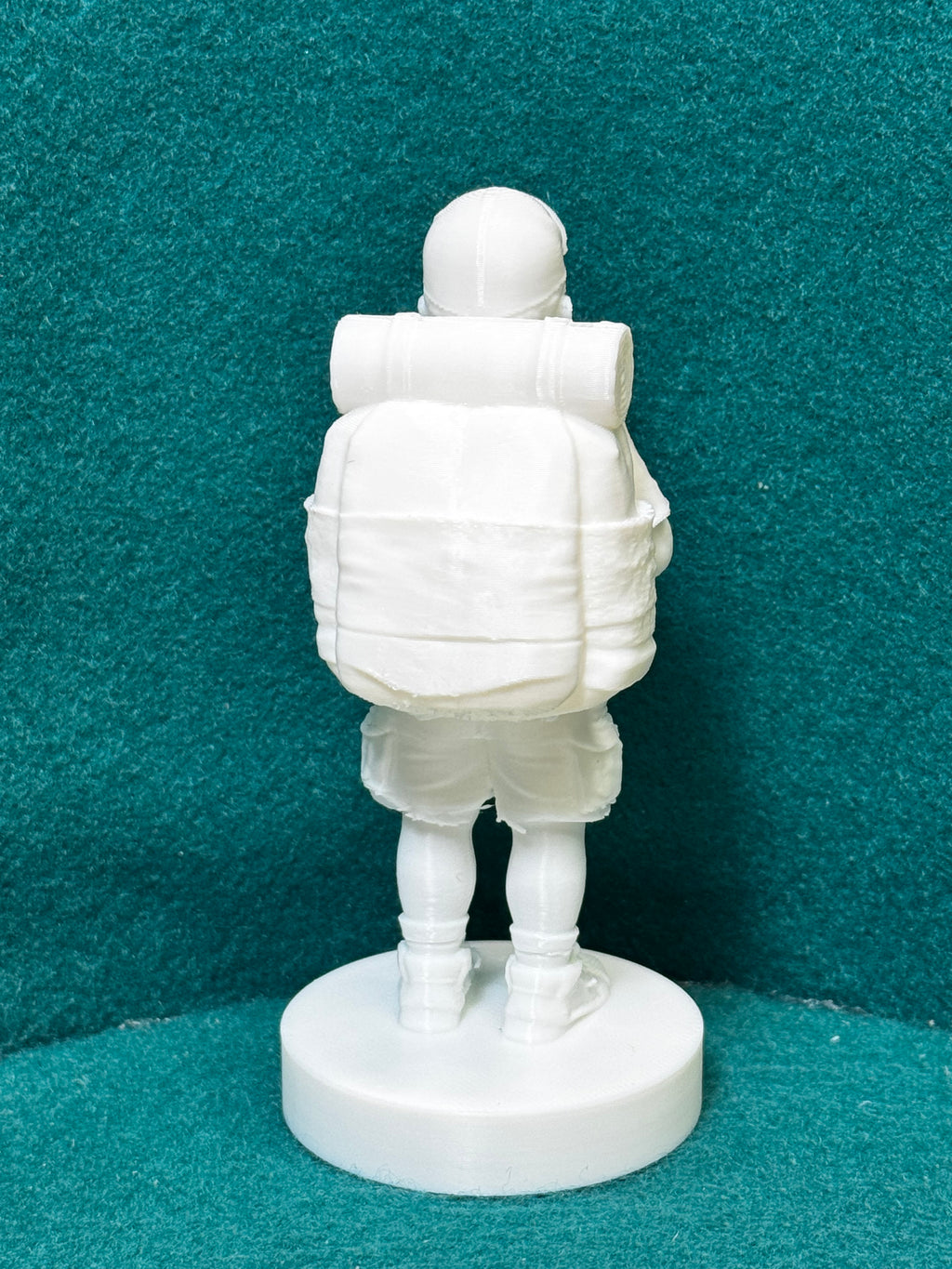 Grüne Horizont-Kadetten Junger Pfadfinder Figur Deko Statue Weihnachten