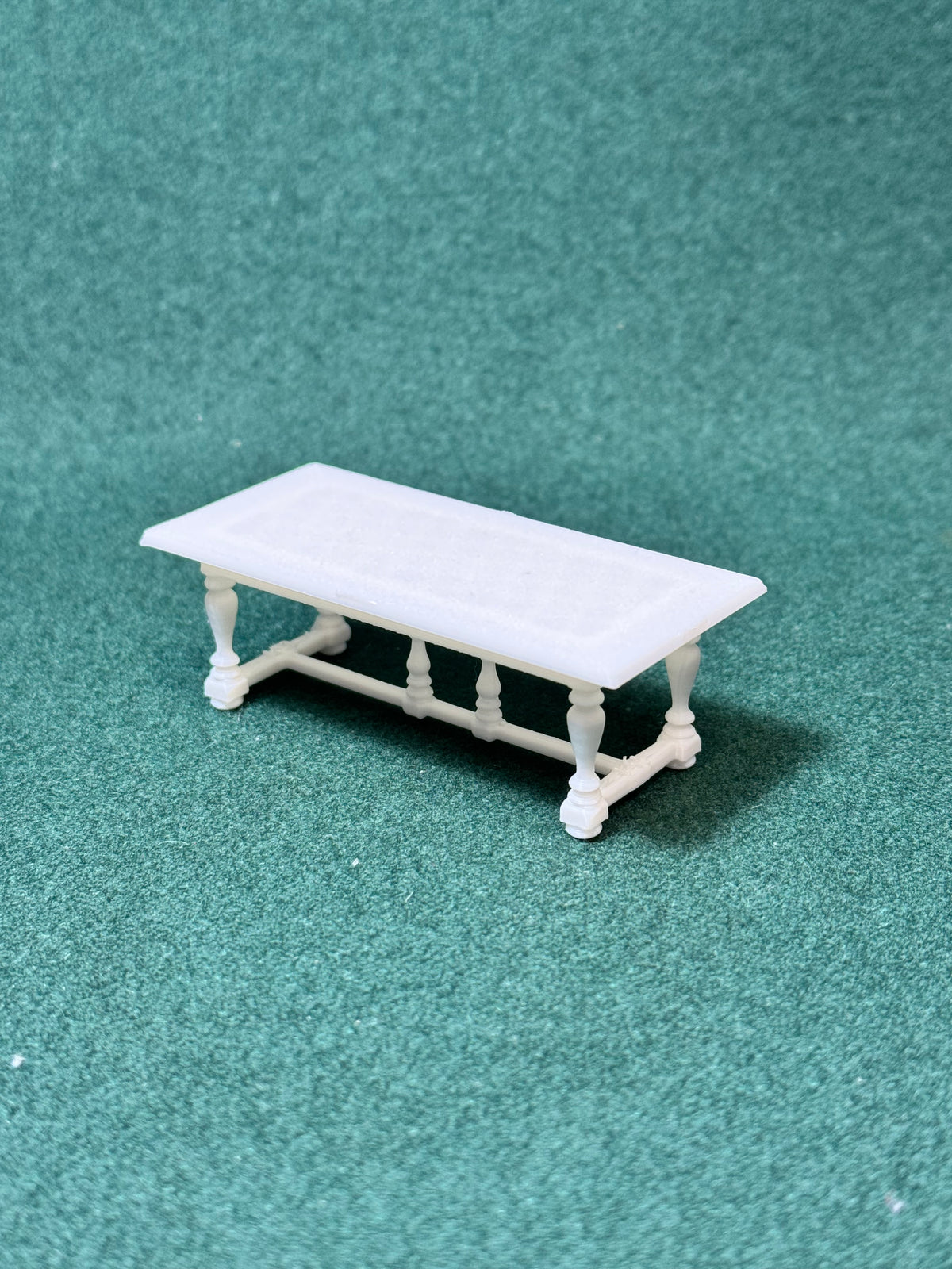 Puppenhaus Mini Esstisch aus der viktorianischen Ära 3 Miniatur 1:12 Möbel
