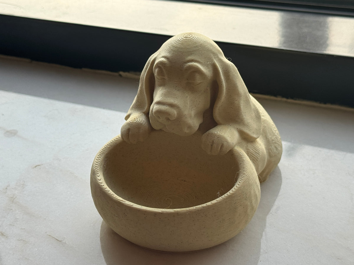 Deko-Schale Basset Hound Organizer
