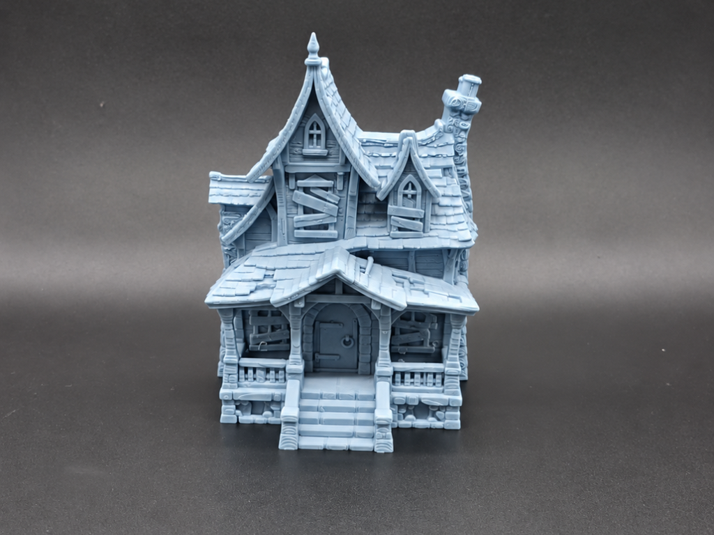 Spukhaus für Halloween Figur Deko