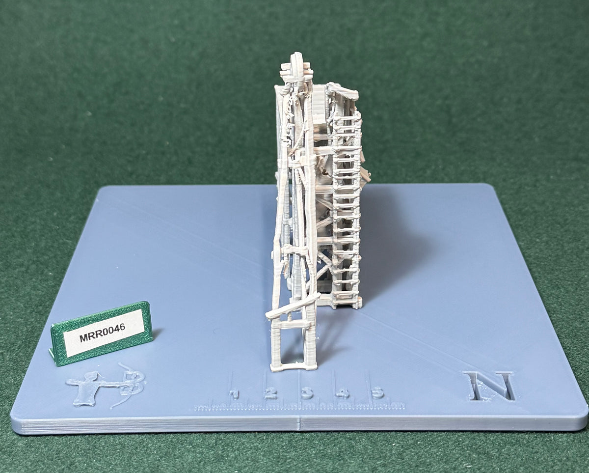 HO & N Struktur Kombination Modelleisenbahn H0 Spur N Diorama Gebäude