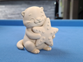 Otterly Adorable Otter mit Seestern Figur Deko Statue Weihnachten Advent