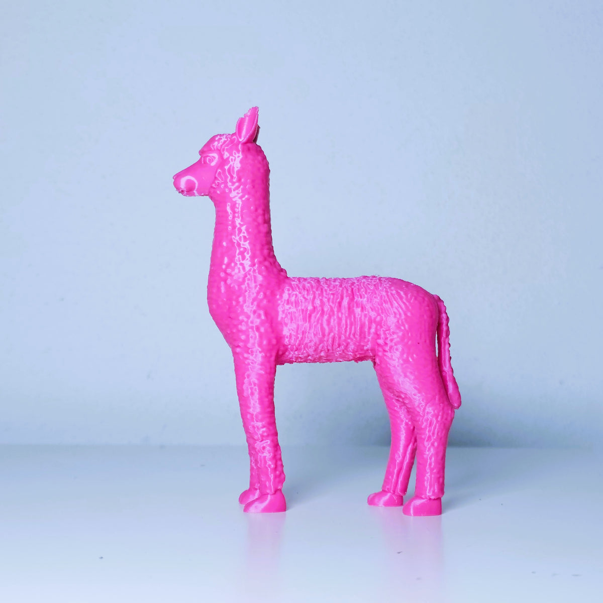 Alpaka schlicht Figur