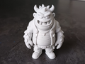 Grumblehorn Schelmischer Oger-Schurke Figur Deko Statue Fantasy Tabletop