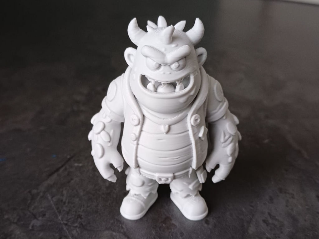 Grumblehorn Schelmischer Oger-Schurke Figur Deko Statue Fantasy Tabletop