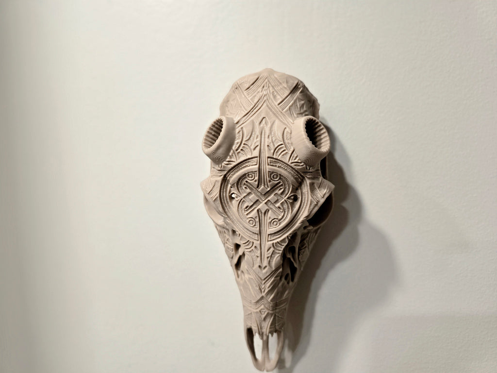 Hirschschädel Replik Wanddeko Variante 40