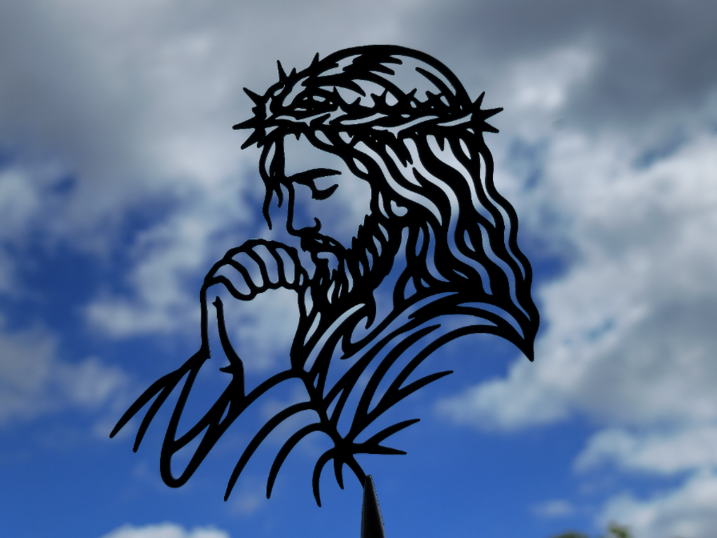 Jesus Betendes Wandkunst Dekor Wandbild Wanddeko Wanddekoration Wohnzimmer