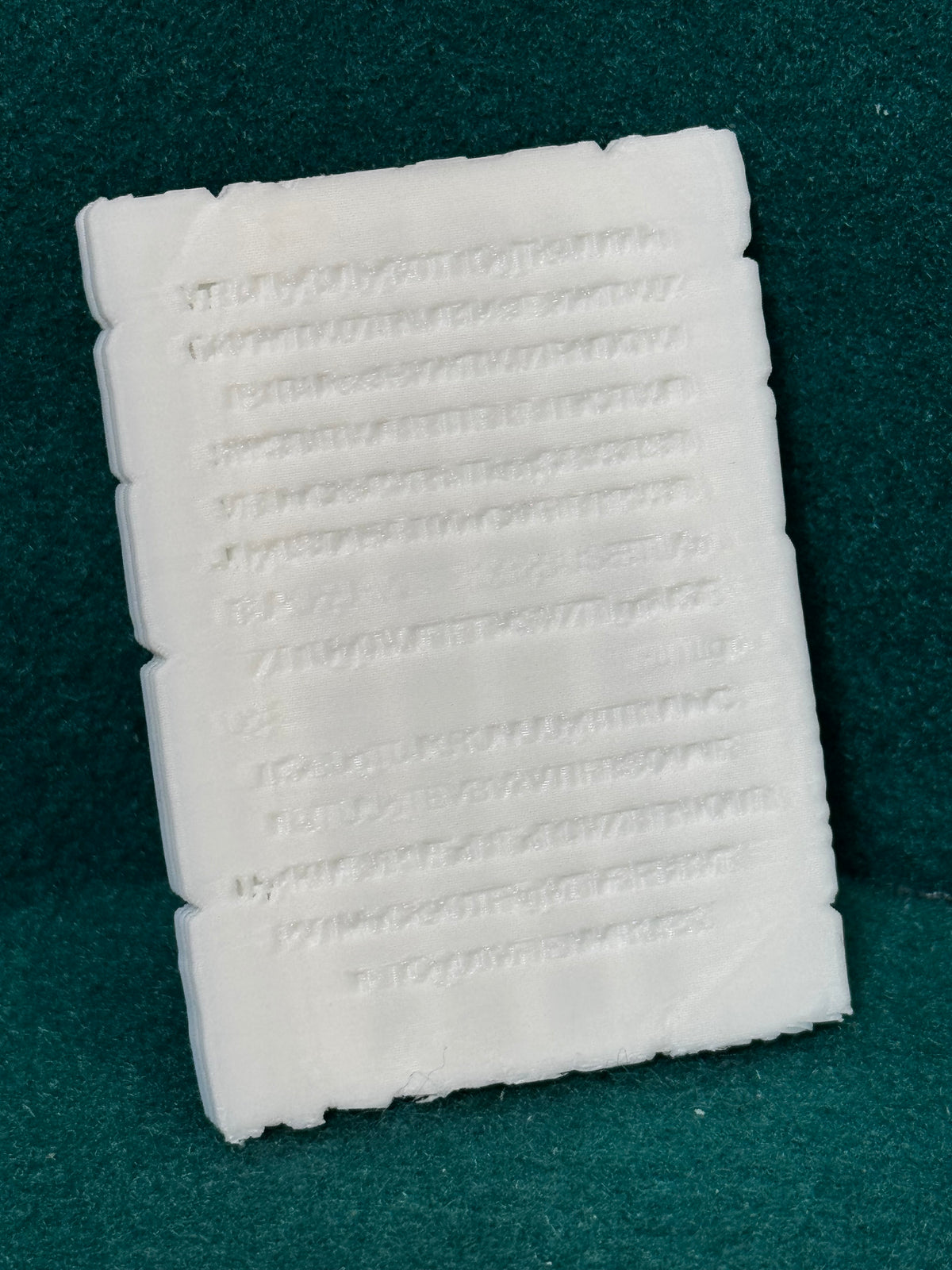 Letter Written CODE Figur Deko Statue Puppenhaus Miniatur Puppenstube