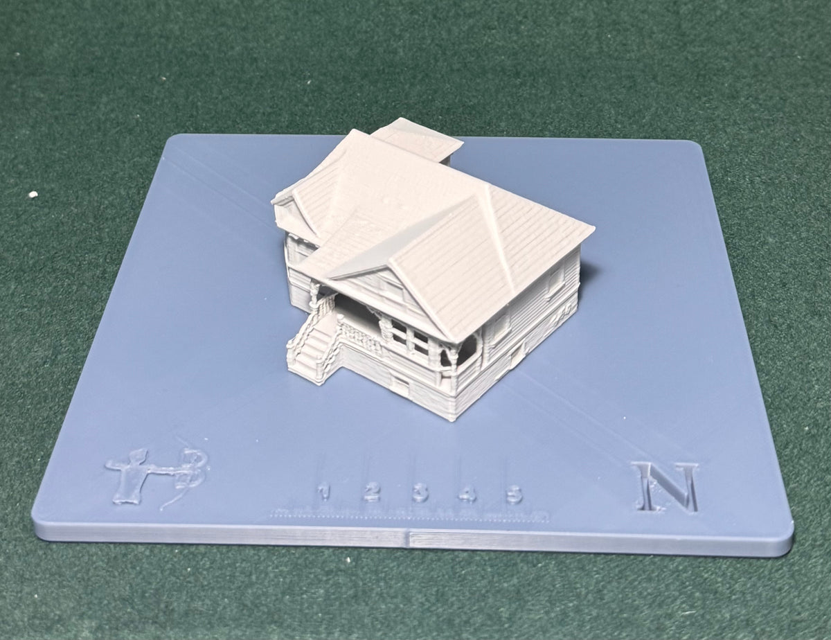 HO & N Struktur Queen Anne Cottage Modelleisenbahn H0 Spur N Diorama