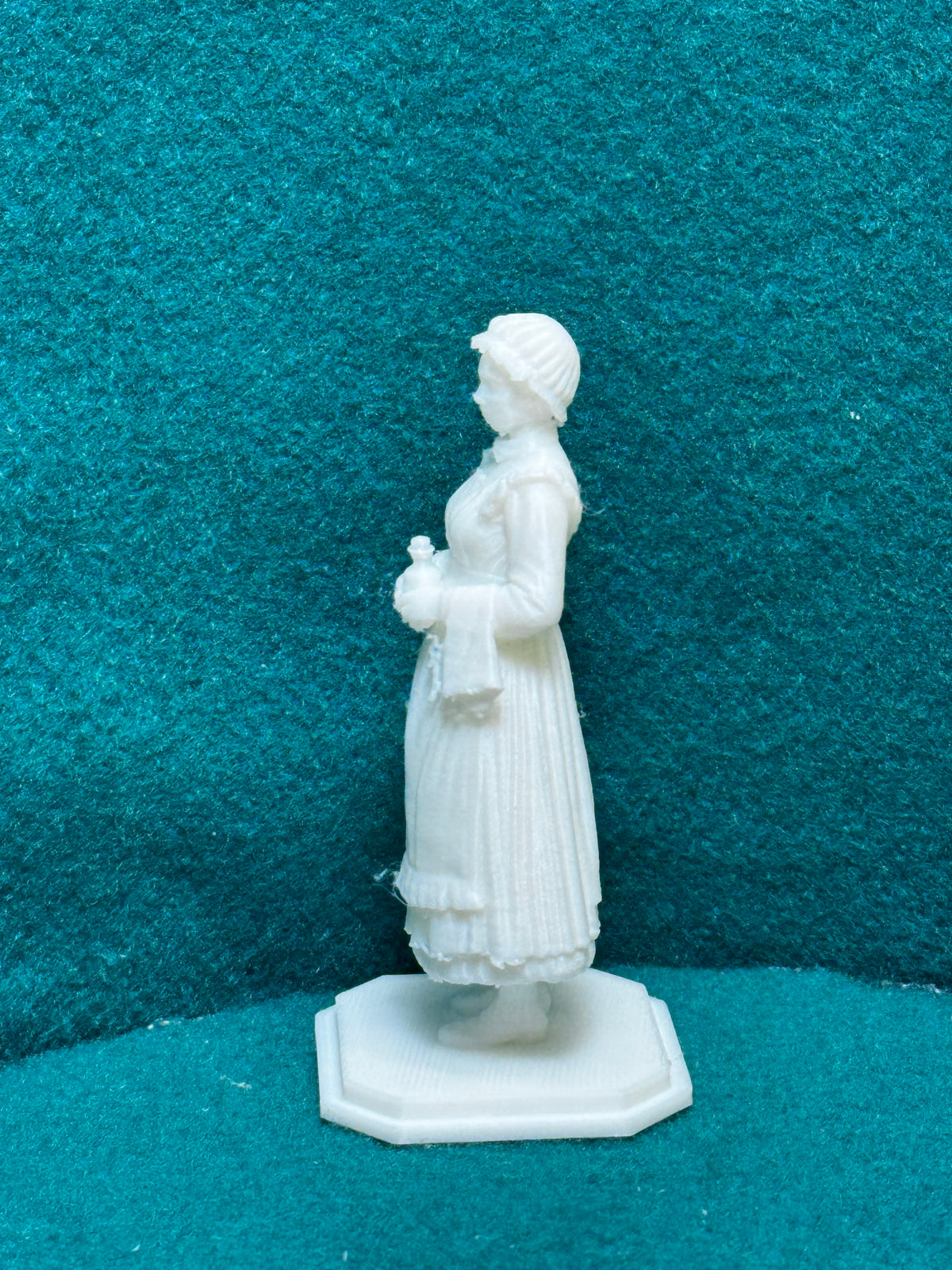 Speisekammer-Magd Mysteriöser Charakter Figur Deko Statue Puppenhaus Vitrine