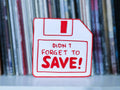 Anstecker Save the Floppy