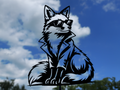 Coole Fuchs mit Sonnenbrille Wandkunst Wandbild Wanddeko Wanddekoration