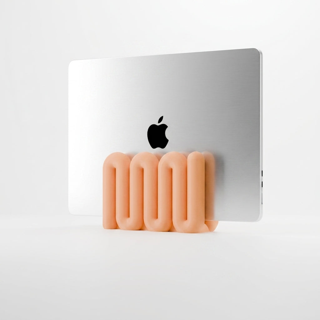 Laptopständer Vertikal Wellen-Design