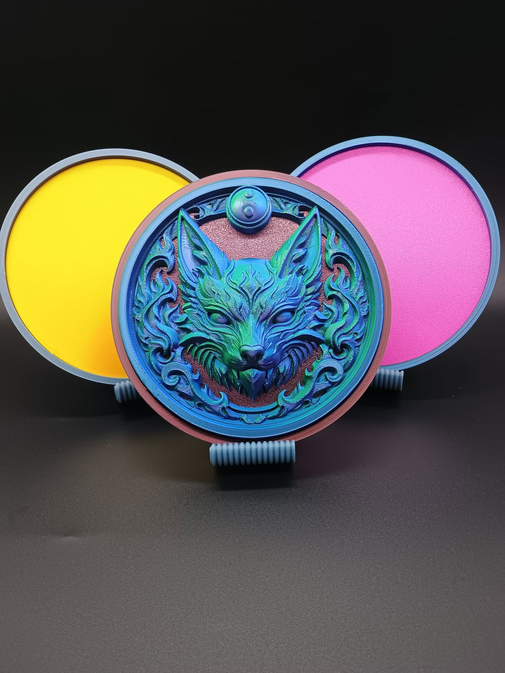 Spirit Fox Wandkunst Schichtdekor