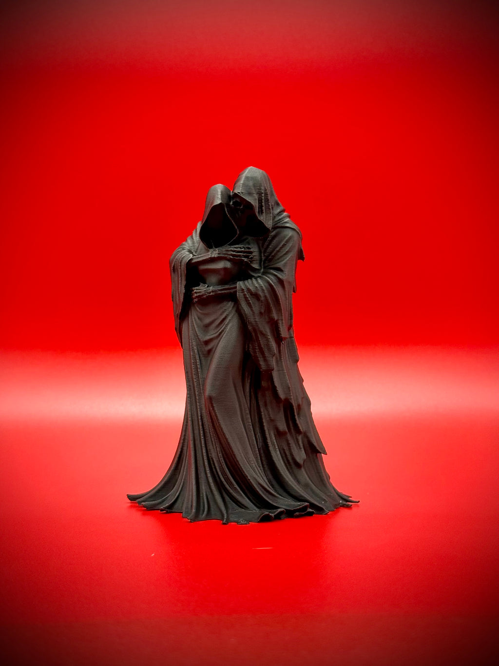 Skulptur Sensenmann und Kaiserin Bis dass der Tod
