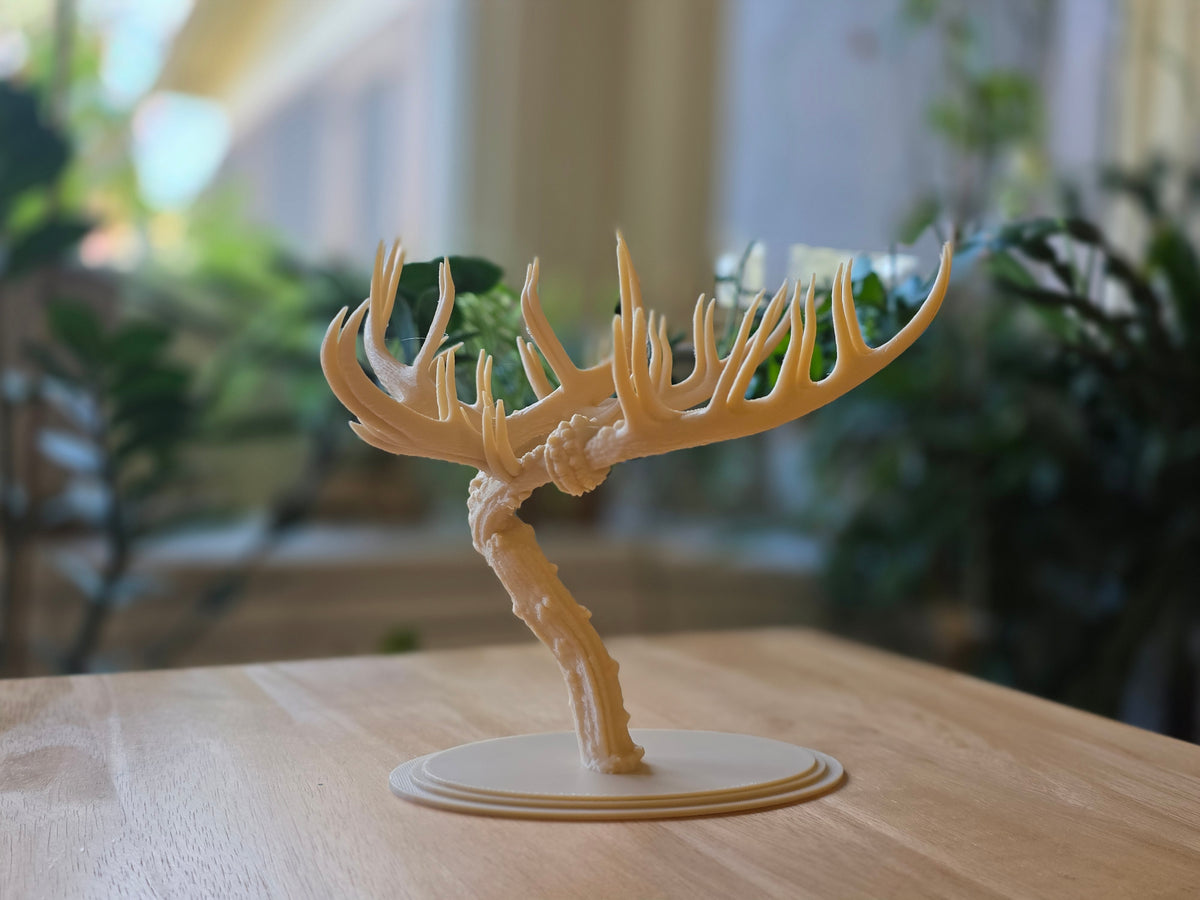 Bonsai Skulptur aus Hirschgeweih