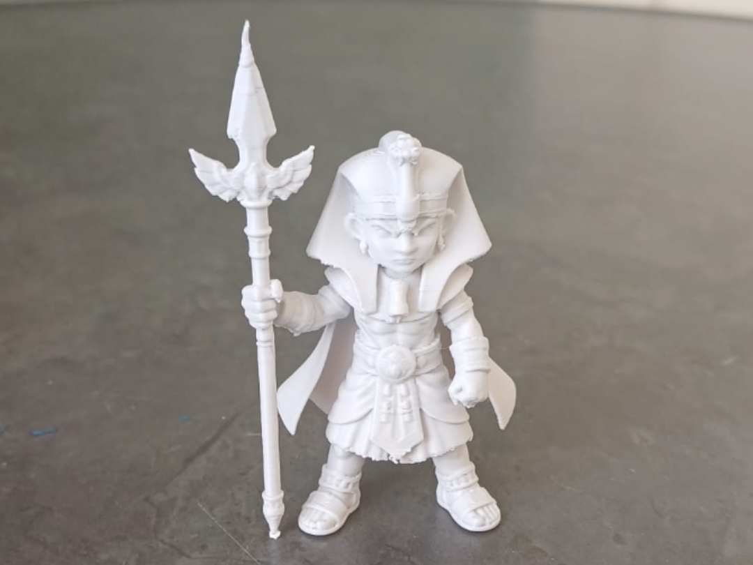 Ägyptische Kriegerfigur Deko Statue Mythologie Antik Skulptur Tabletop