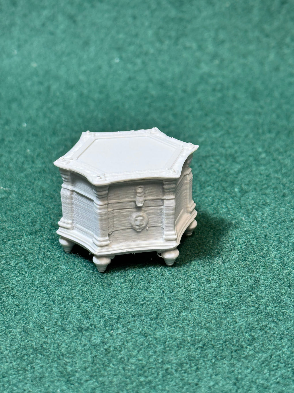 Puppenhaus Mini Schreibtischsafe im viktorianischen Zeitalter 2 Miniatur