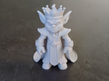 Trollkönigin-Figur Fantasy-Royalty Deko Statue Mittelalter Rollenspiel