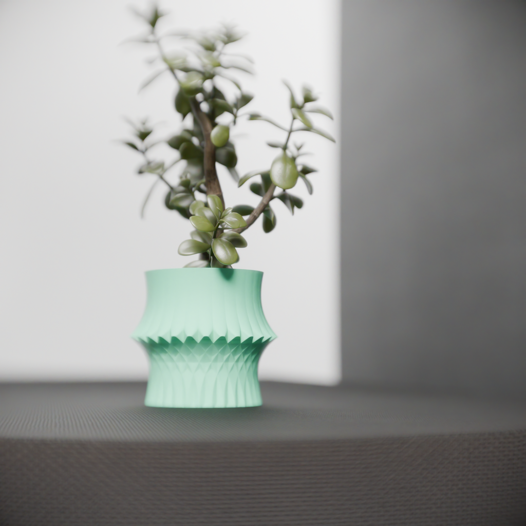 Pflanztopf Diamant-Design
