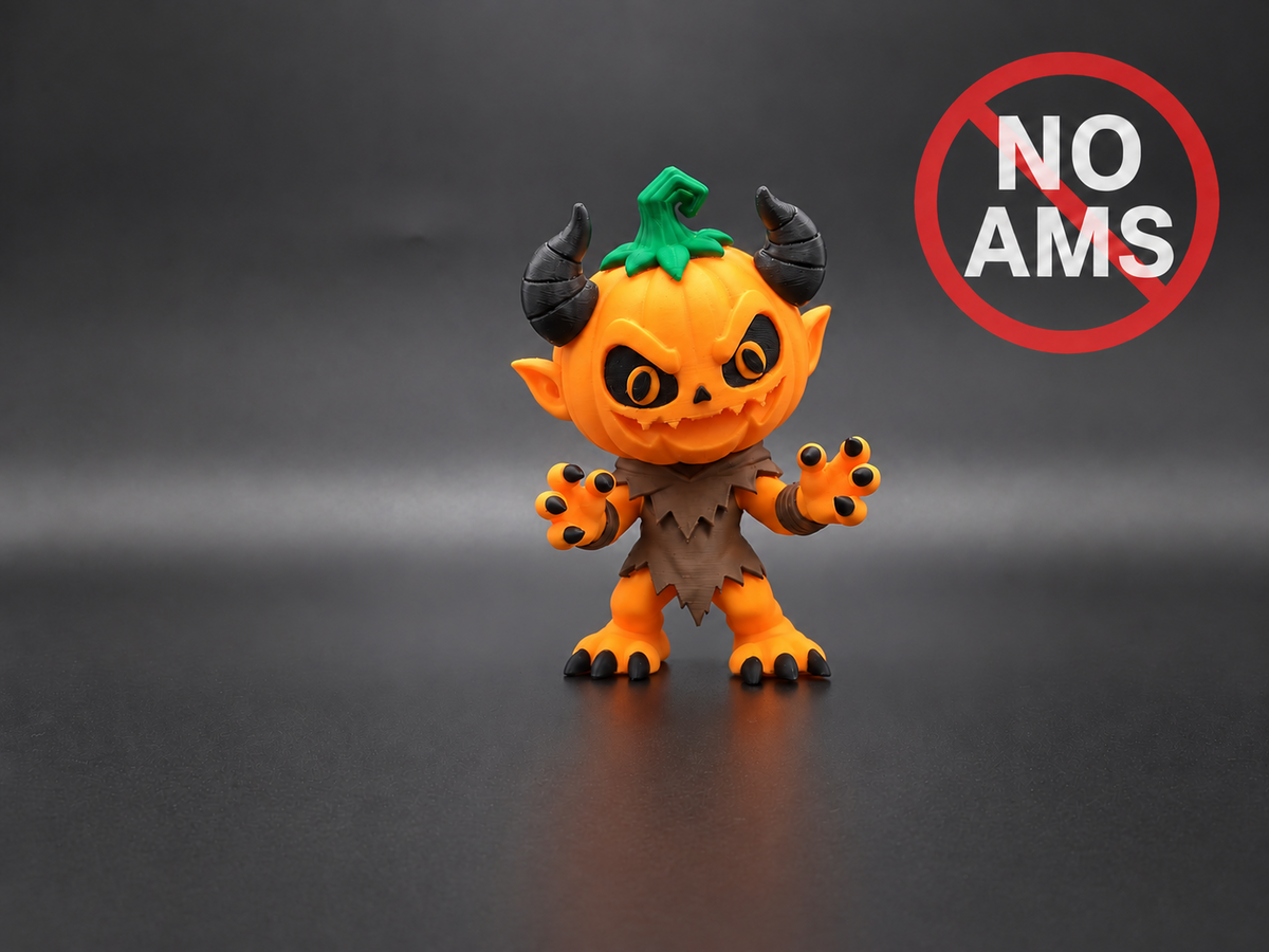 Chibi Jack-O’-Lantern Imp Figur Deko