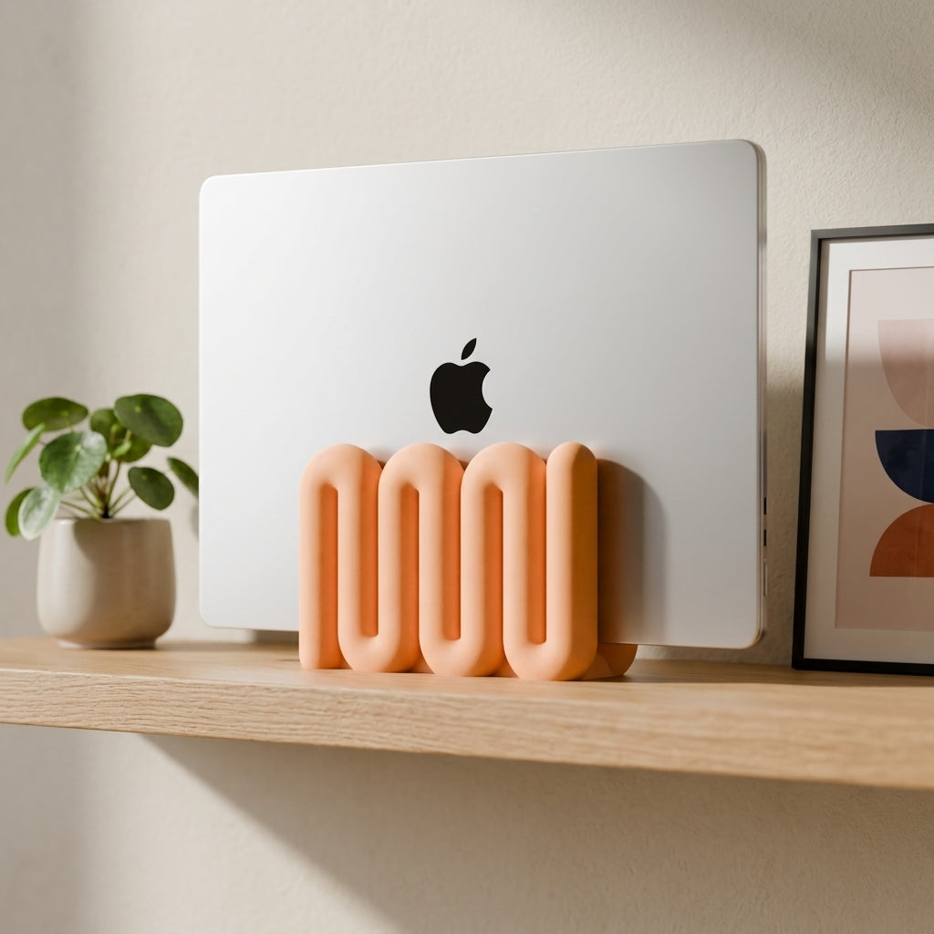 Laptopständer Vertikal Wellen-Design