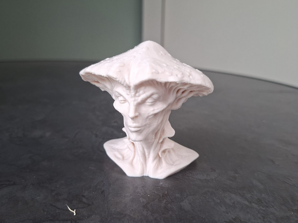 Mycelium Queen Fantasie Pilzkönigin Büste Figur Deko Statue Weihnachten