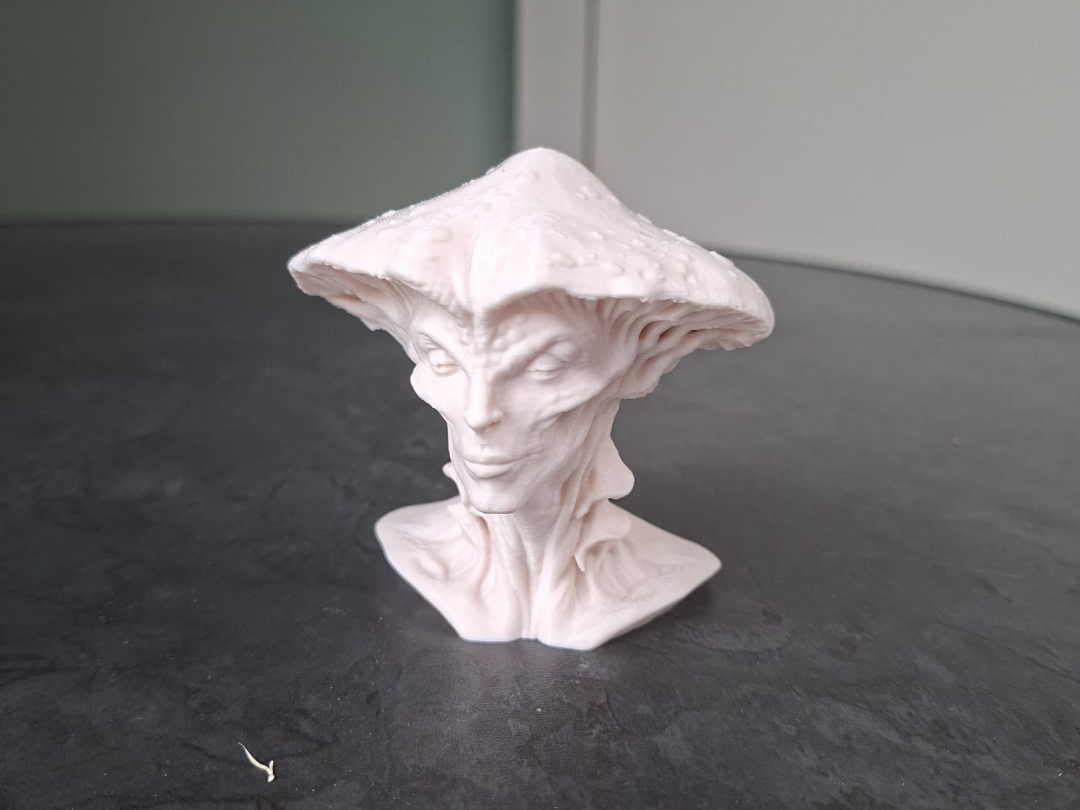 Mycelium Queen Fantasie Pilzkönigin Büste Figur Deko Statue Weihnachten