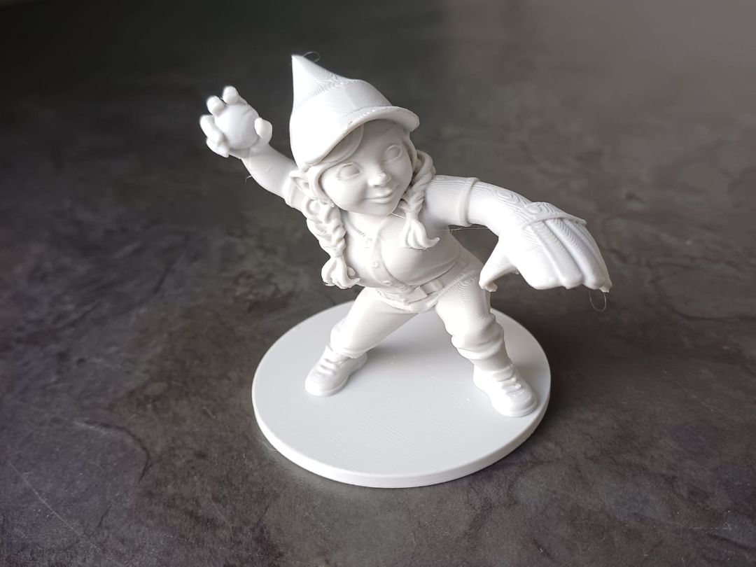 Süße Mädchen Baseball Pitcher Figur Deko Statue Gartenzwerg Gartendeko süß